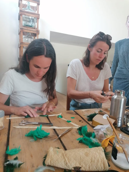 Atelier de plumasserie