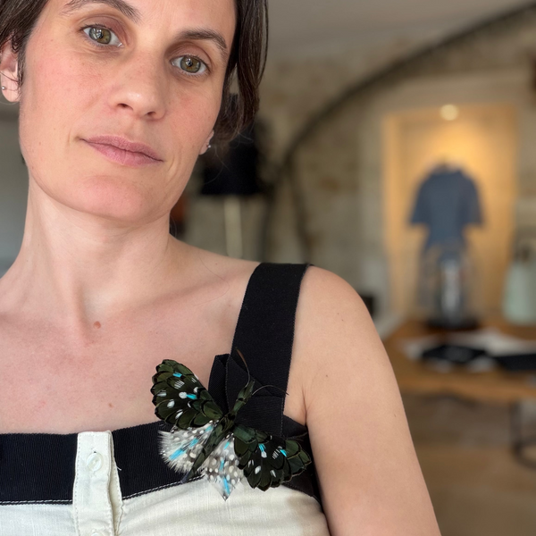 Broche papillon