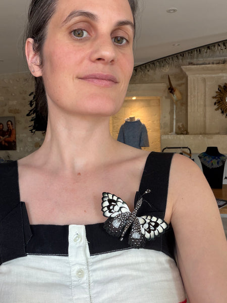 Broche papillon