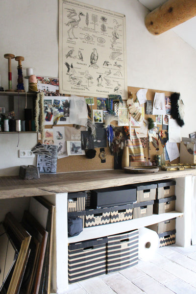 Atelier de plumasserie