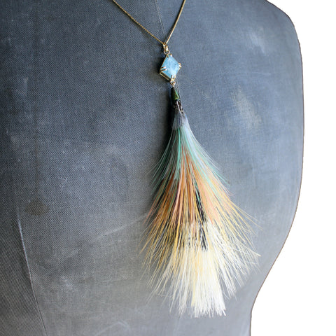 Pendentif héron