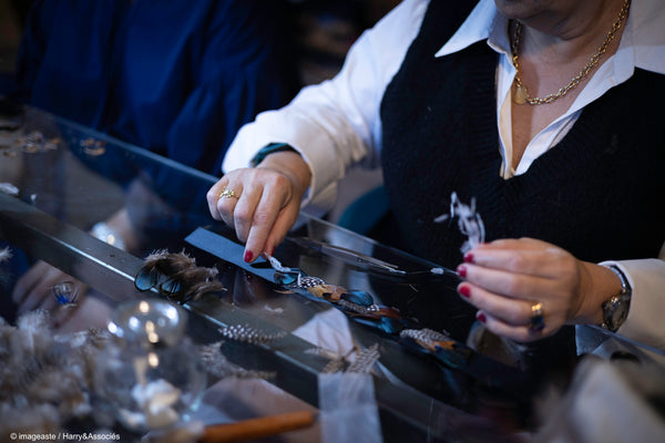 Atelier de plumasserie